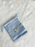 S925 Sterling Silver Moissanite Handbag Pendant Necklace