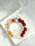 Let the Past Rest Crystal Bracelet