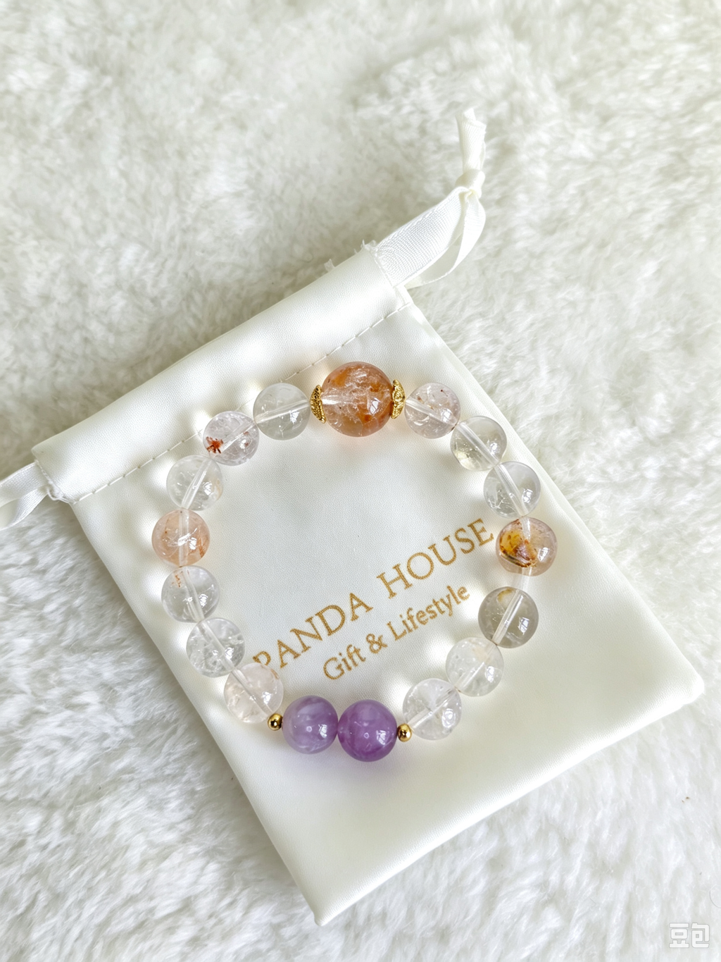 Let the Past Feel Lighter Crystal Bracelet