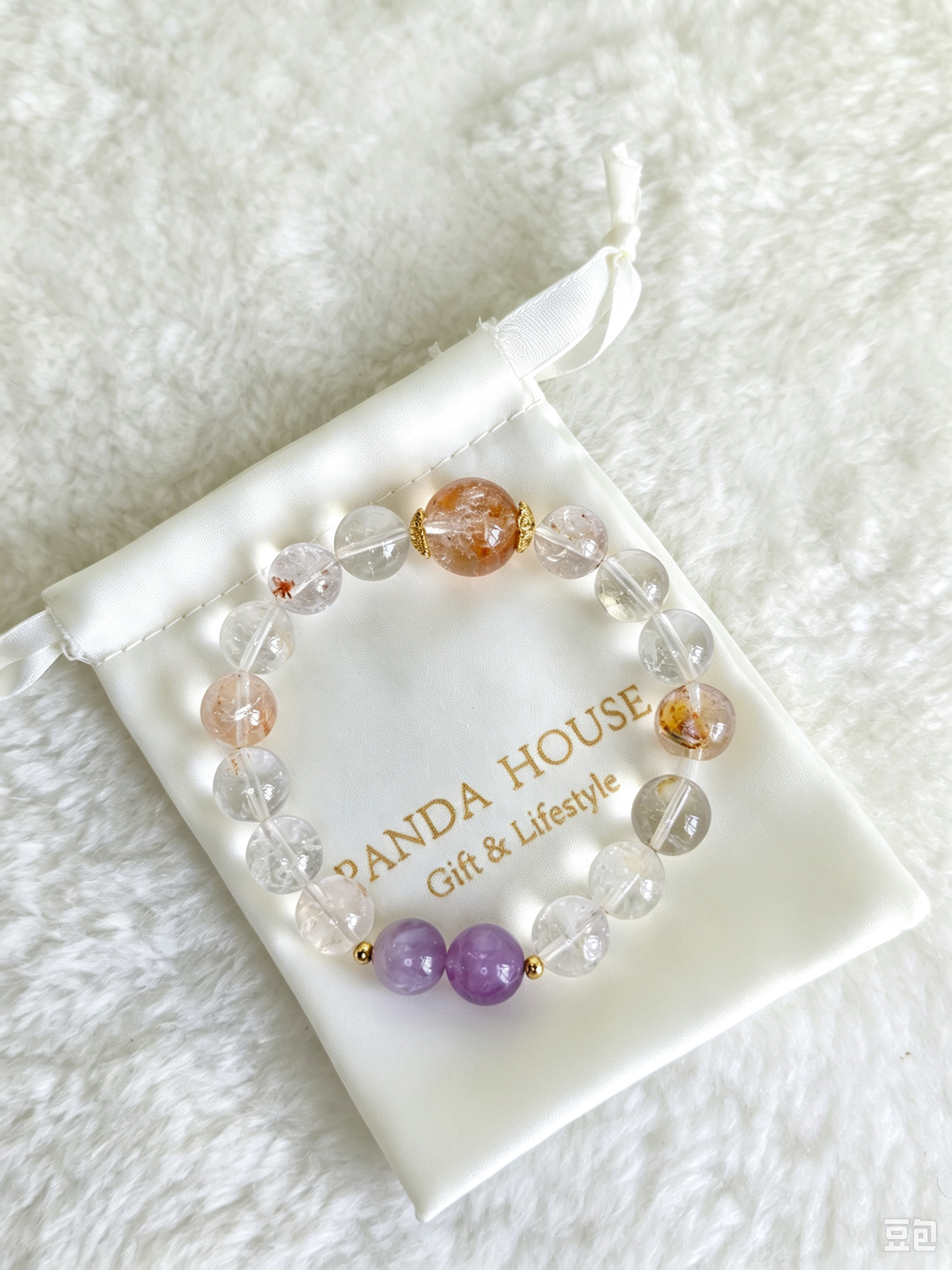 Let the Past Feel Lighter Crystal Bracelet