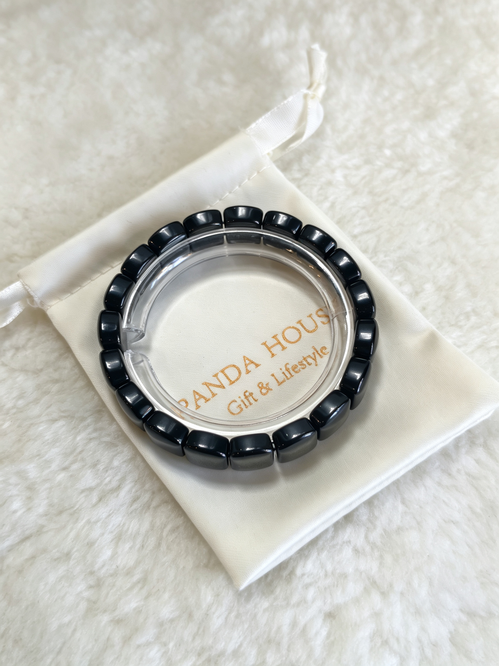 Keep Your Power Close, Let Good Fortune In Crystal Bracelet
