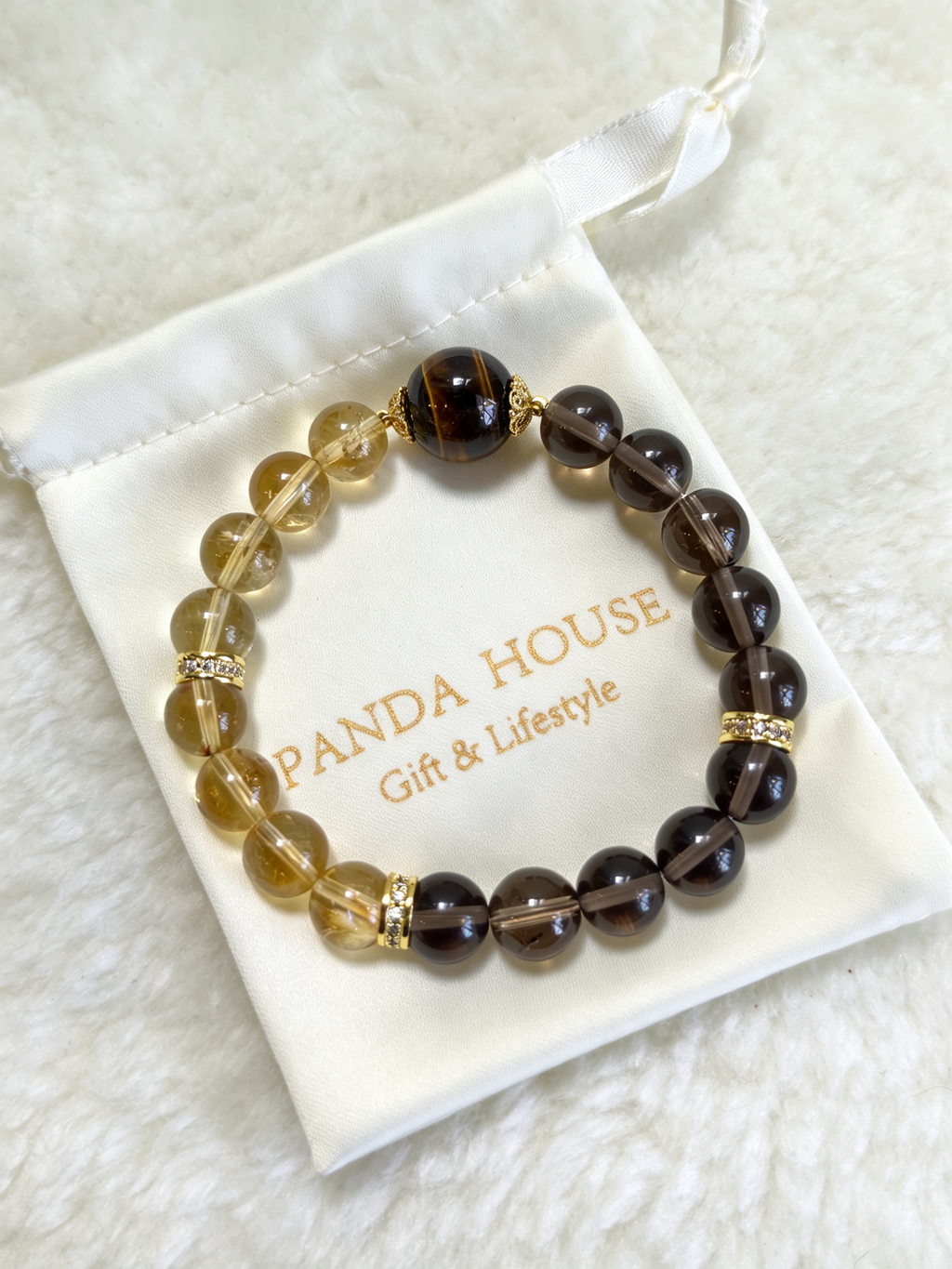 Calm the Noise Crystal Bracelet