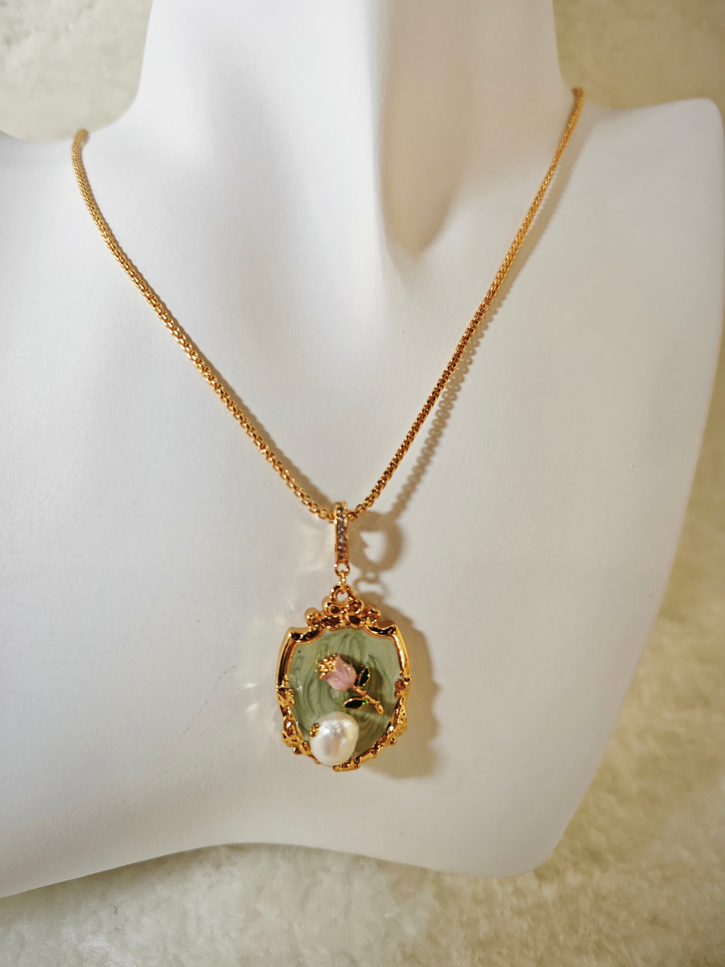 24K Gold Plated Adjustable Necklace