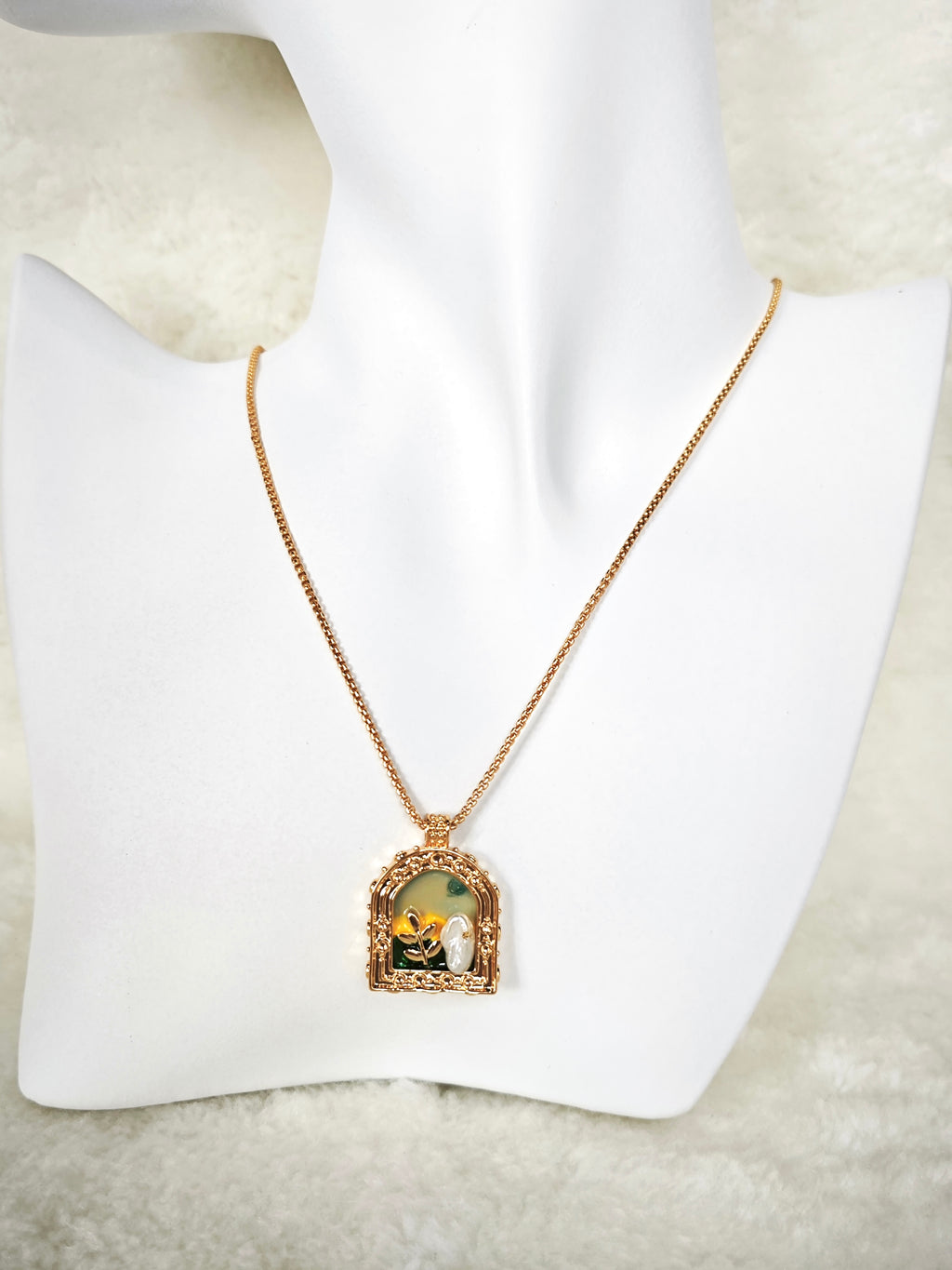 24K Gold Plated Adjustable Necklace