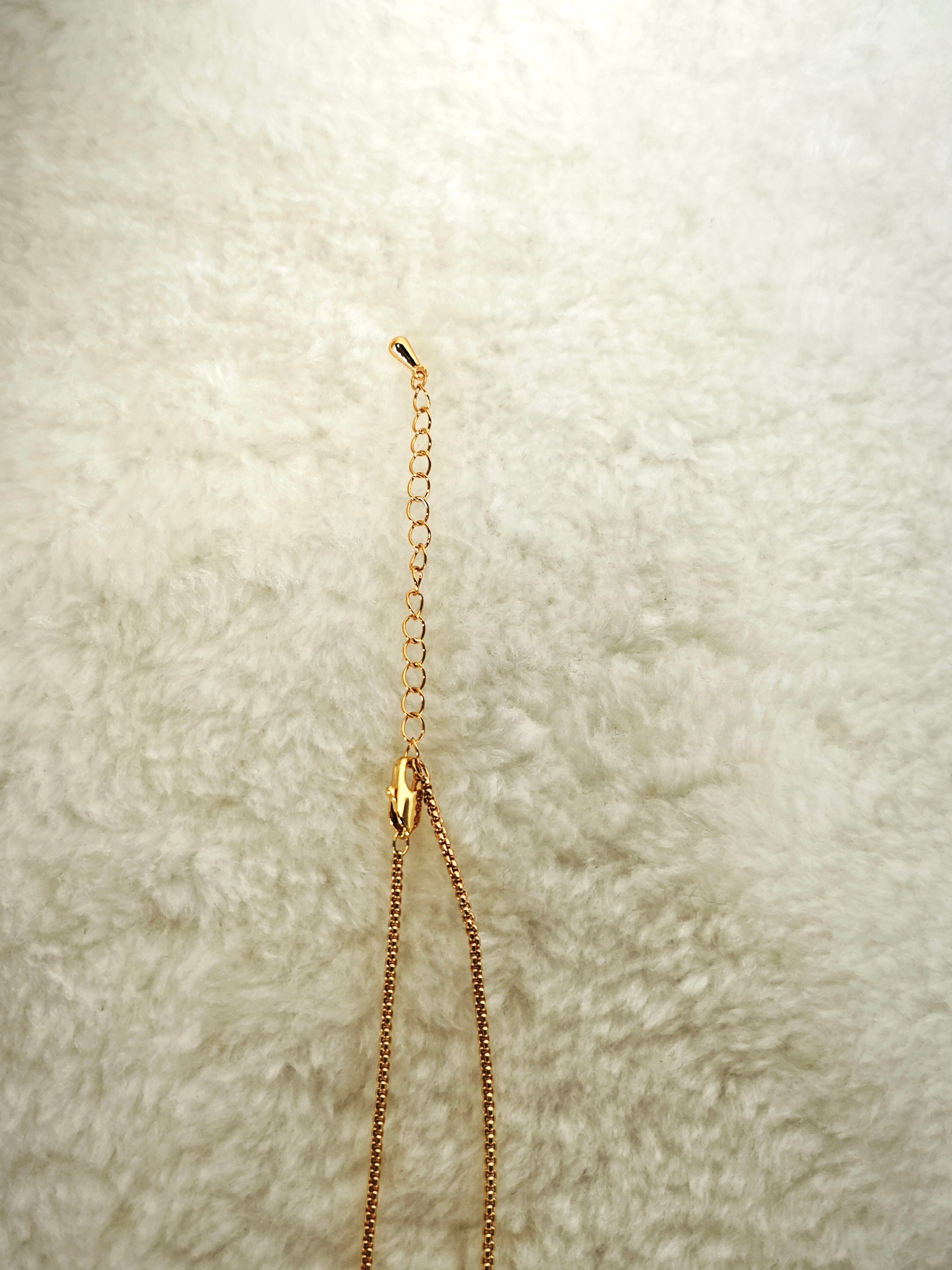 24K Gold Plated Adjustable Necklace