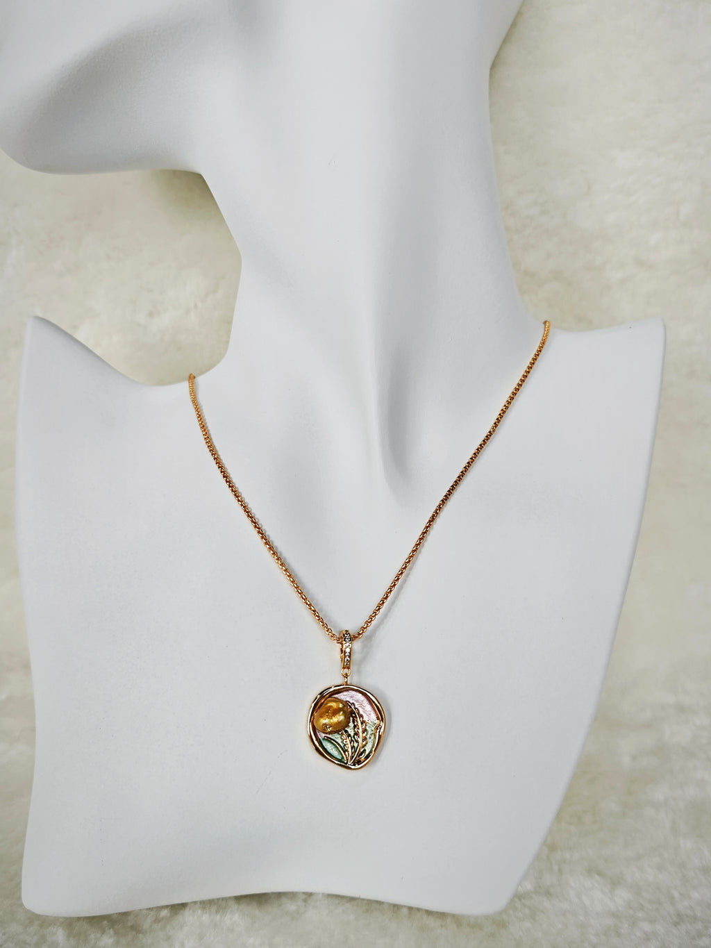 24K Gold Plated Adjustable Necklace