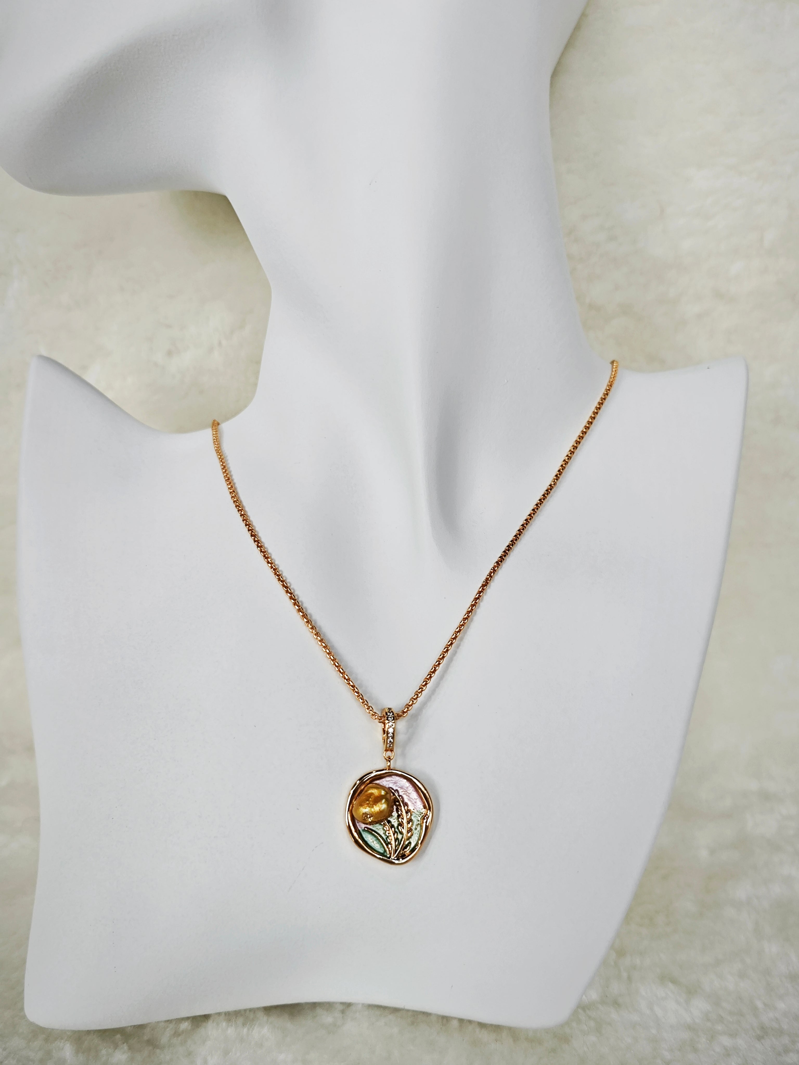 24K Gold Plated Adjustable Necklace