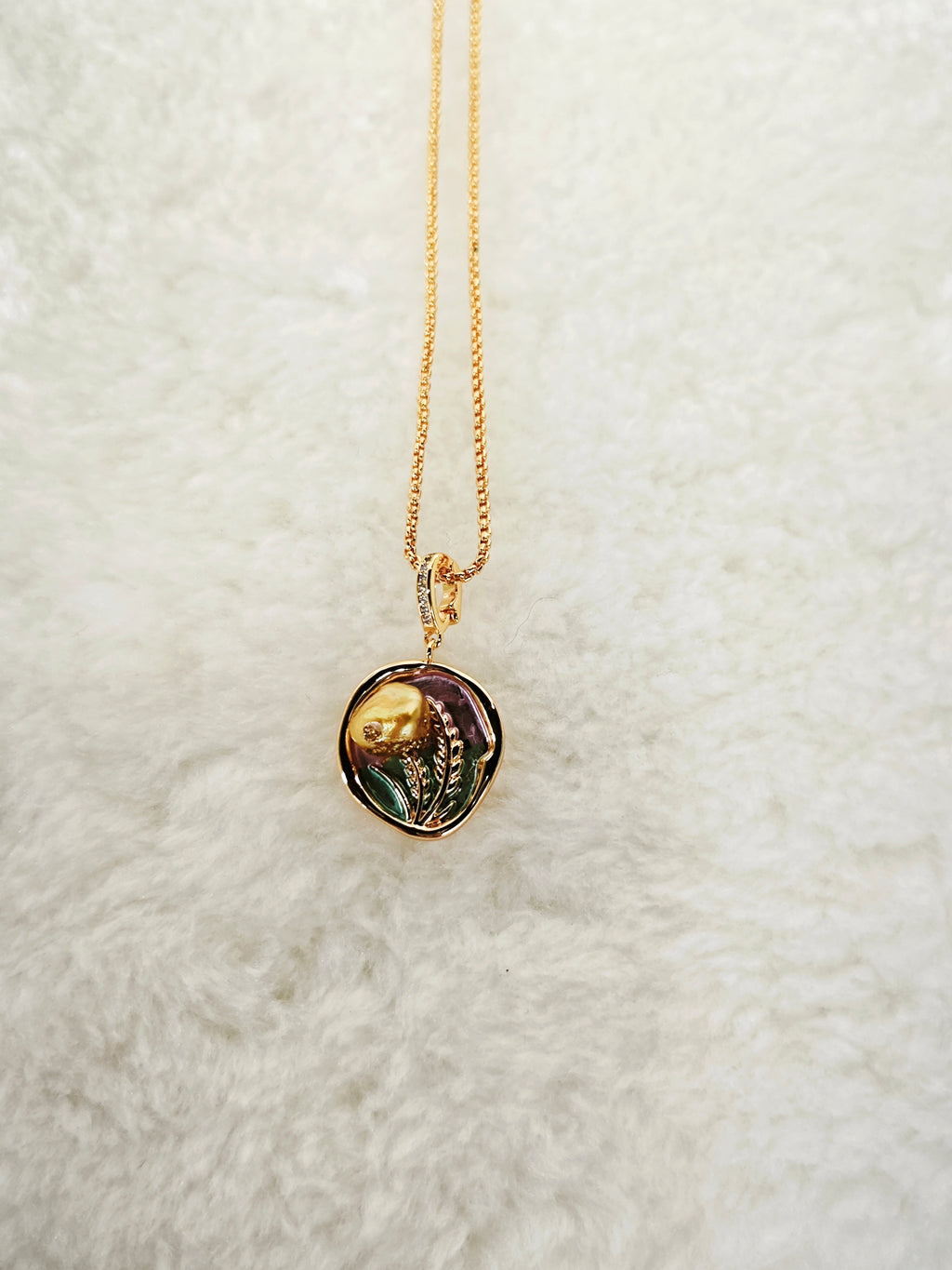 24K Gold Plated Adjustable Necklace