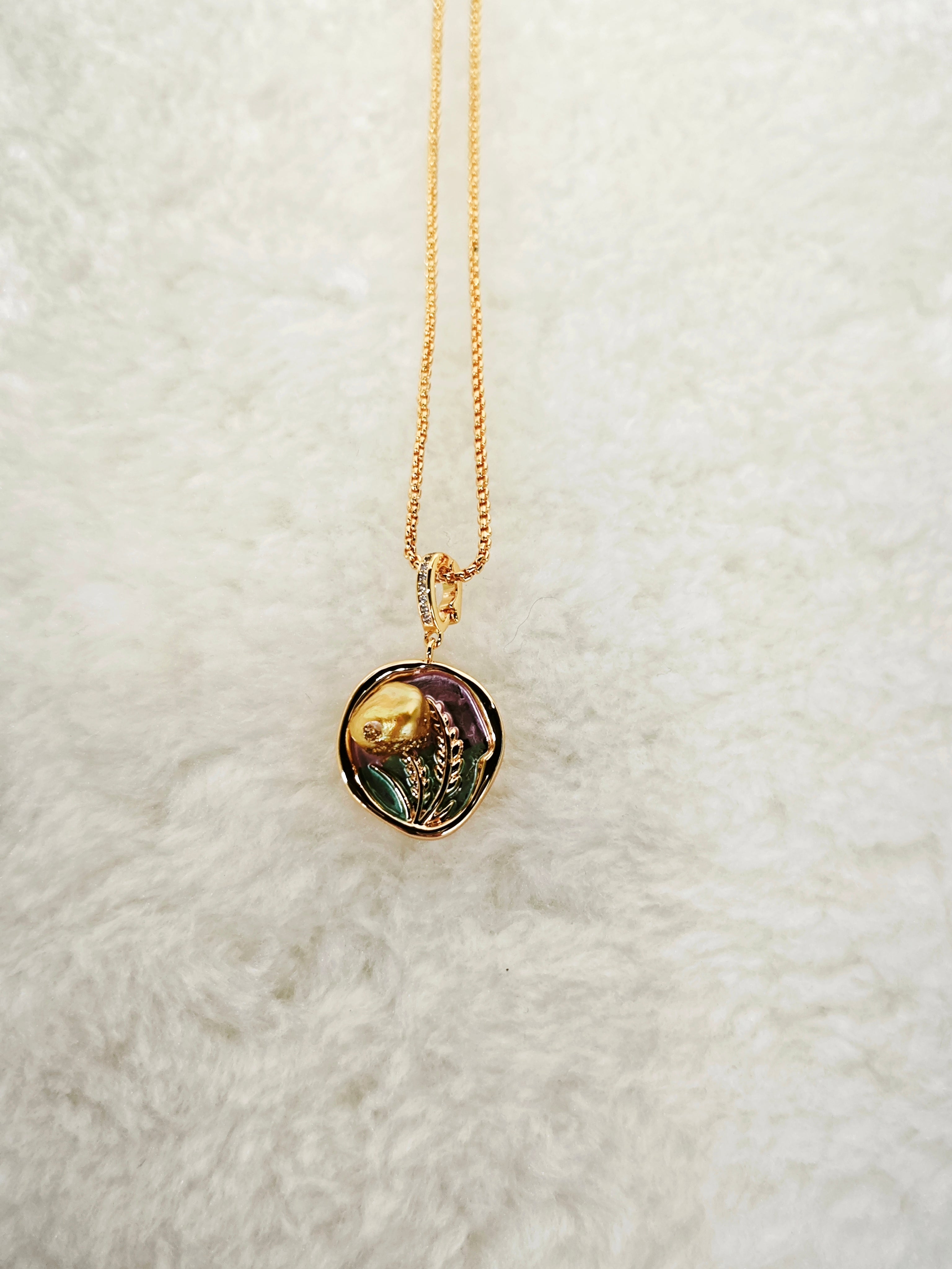 24K Gold Plated Adjustable Necklace