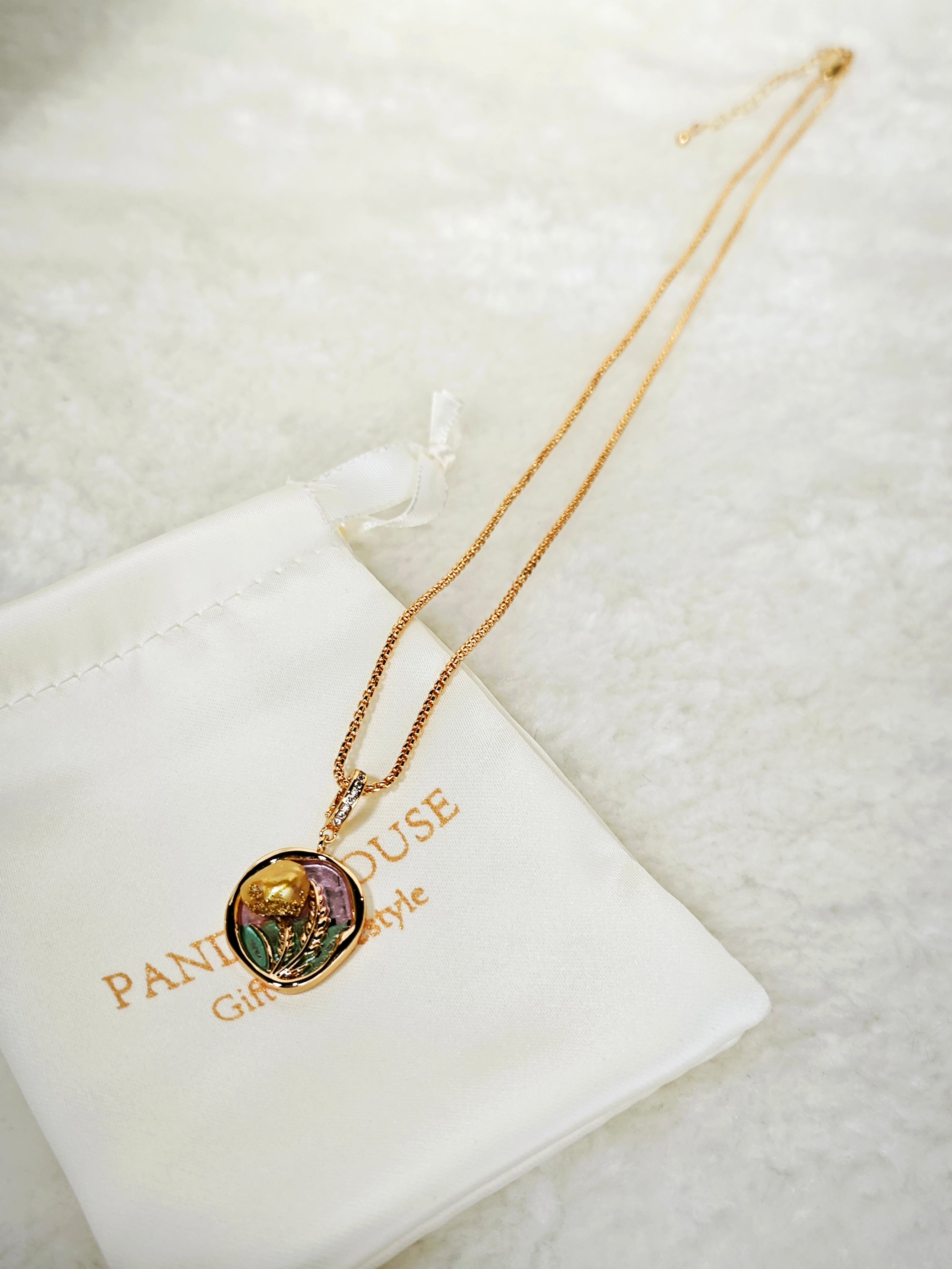24K Gold Plated Adjustable Necklace