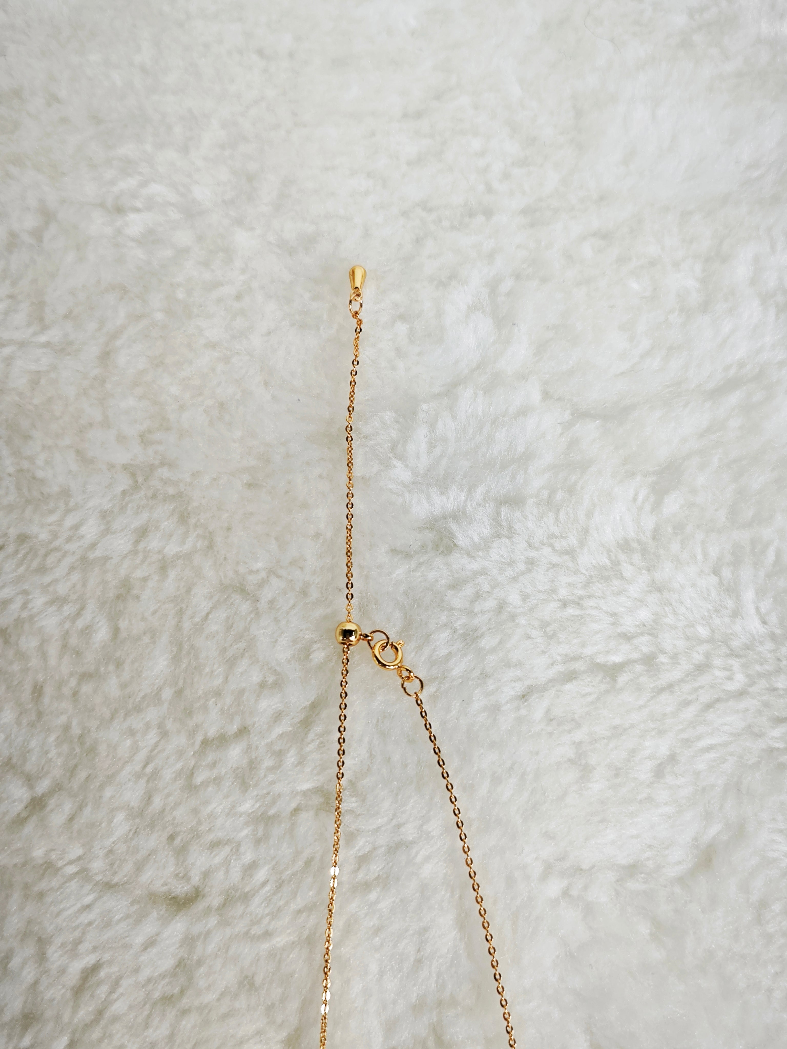 24K Gold Plated Adjustable Necklace