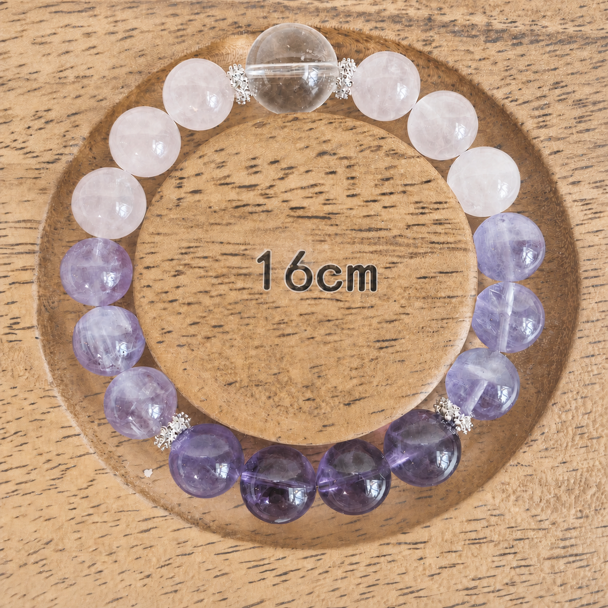 Lavender Rose Dream Crystal Bracelet