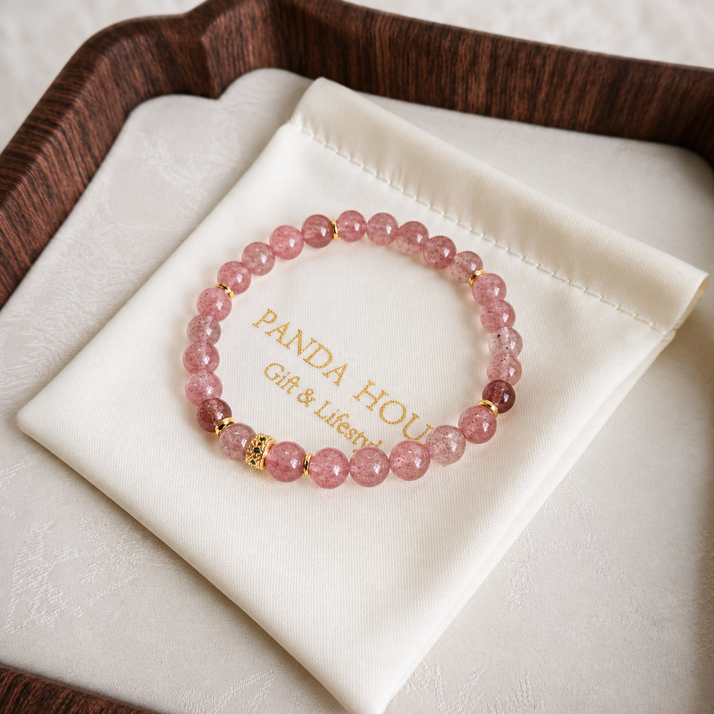 Strawberry Glow Bracelet