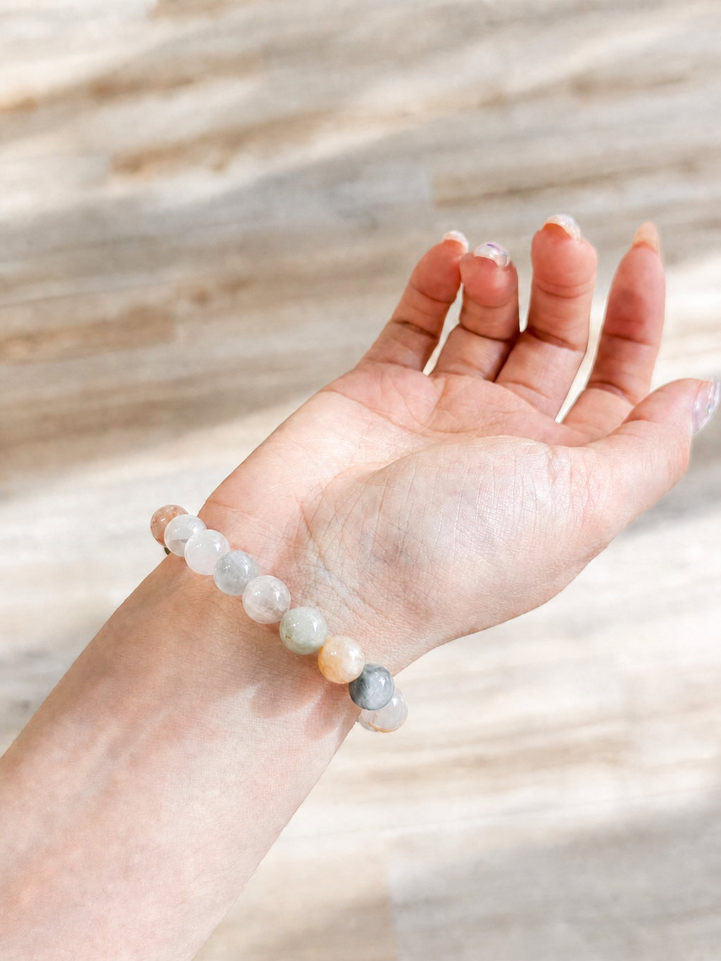 Moon Veil Crystal Bracelet