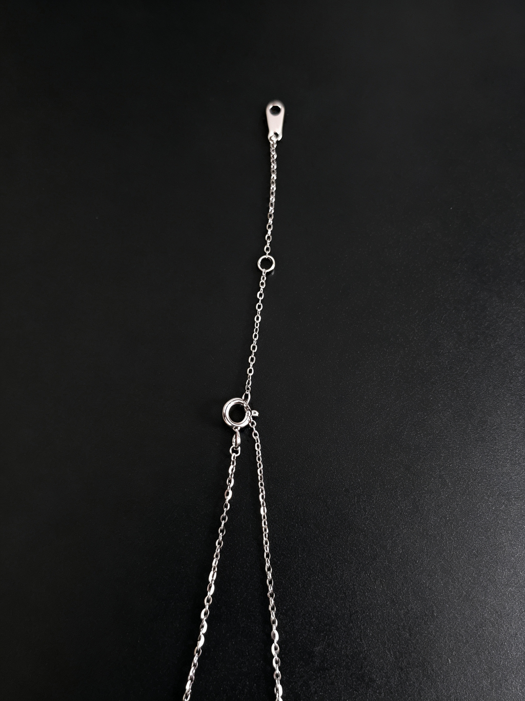 Moissanite Celestial Star Drop Necklace in S925 Sterling Silver