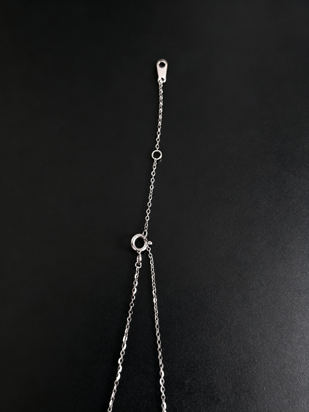 Moissanite Celestial Star Drop Necklace in S925 Sterling Silver