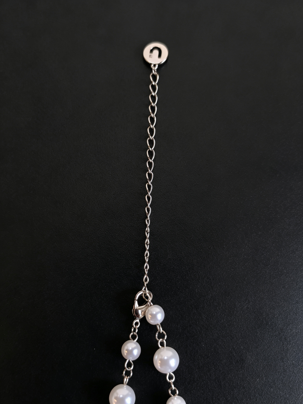 S925 Sterling Silver Pearl & Star Necklace