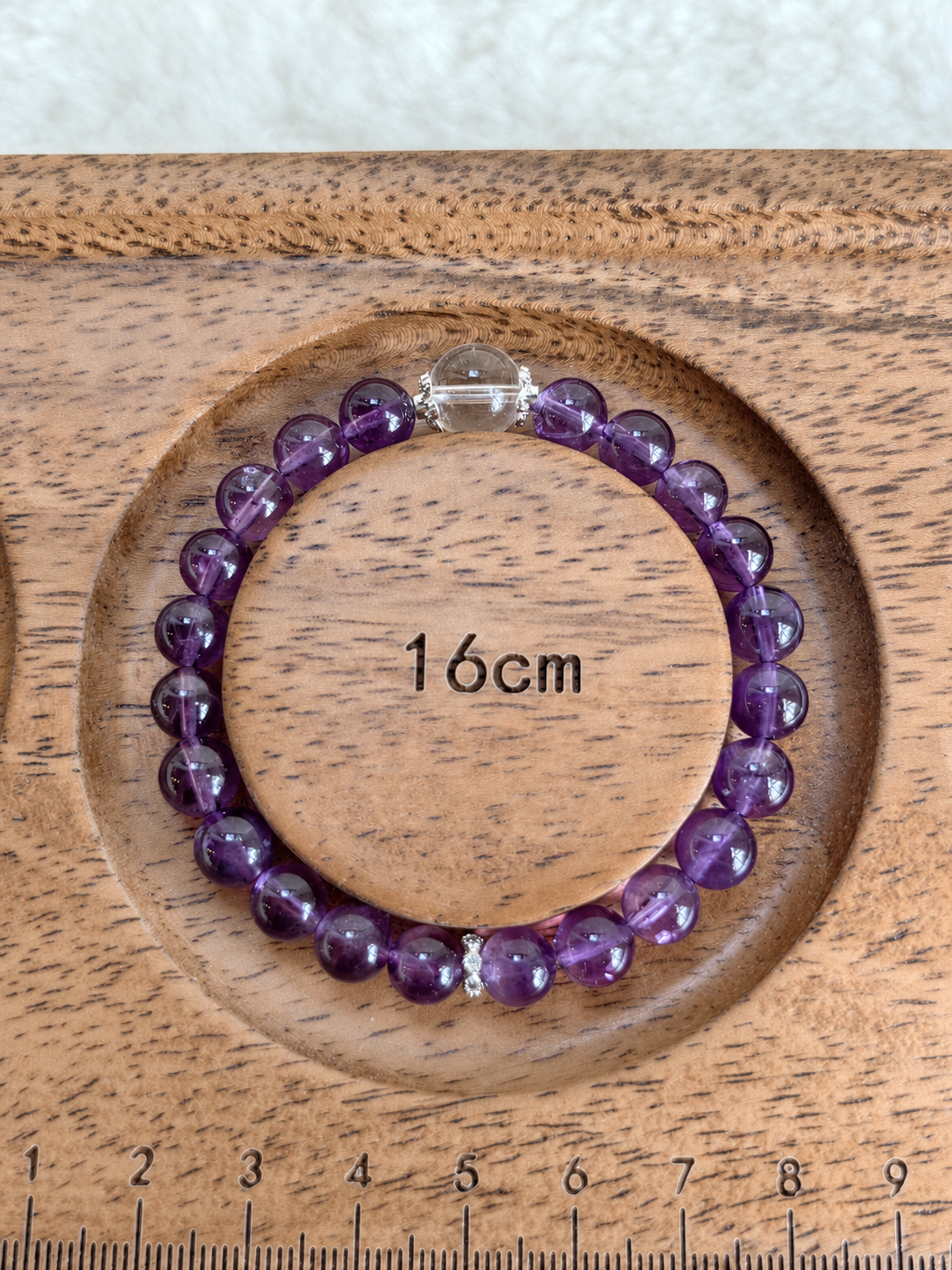 Let the Day Go Crystal Bracelet