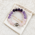 Lavender Rose Dream Crystal Bracelet
