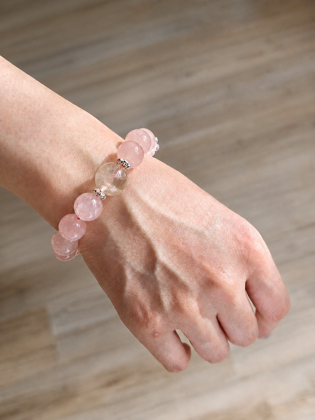 Blush Harmony Crystal Bracelet