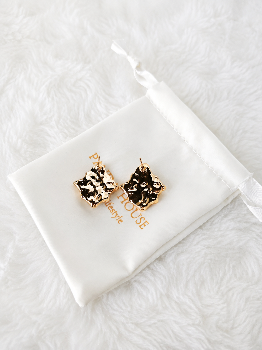 24K Gold Plated Abalone Shell Starfish Pearl Ocean Stud Earrings – Panda House