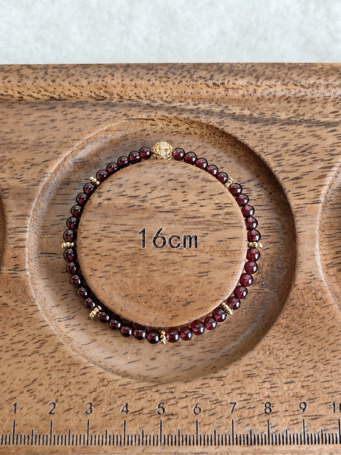 Crimson Heart Crystal Bracelet