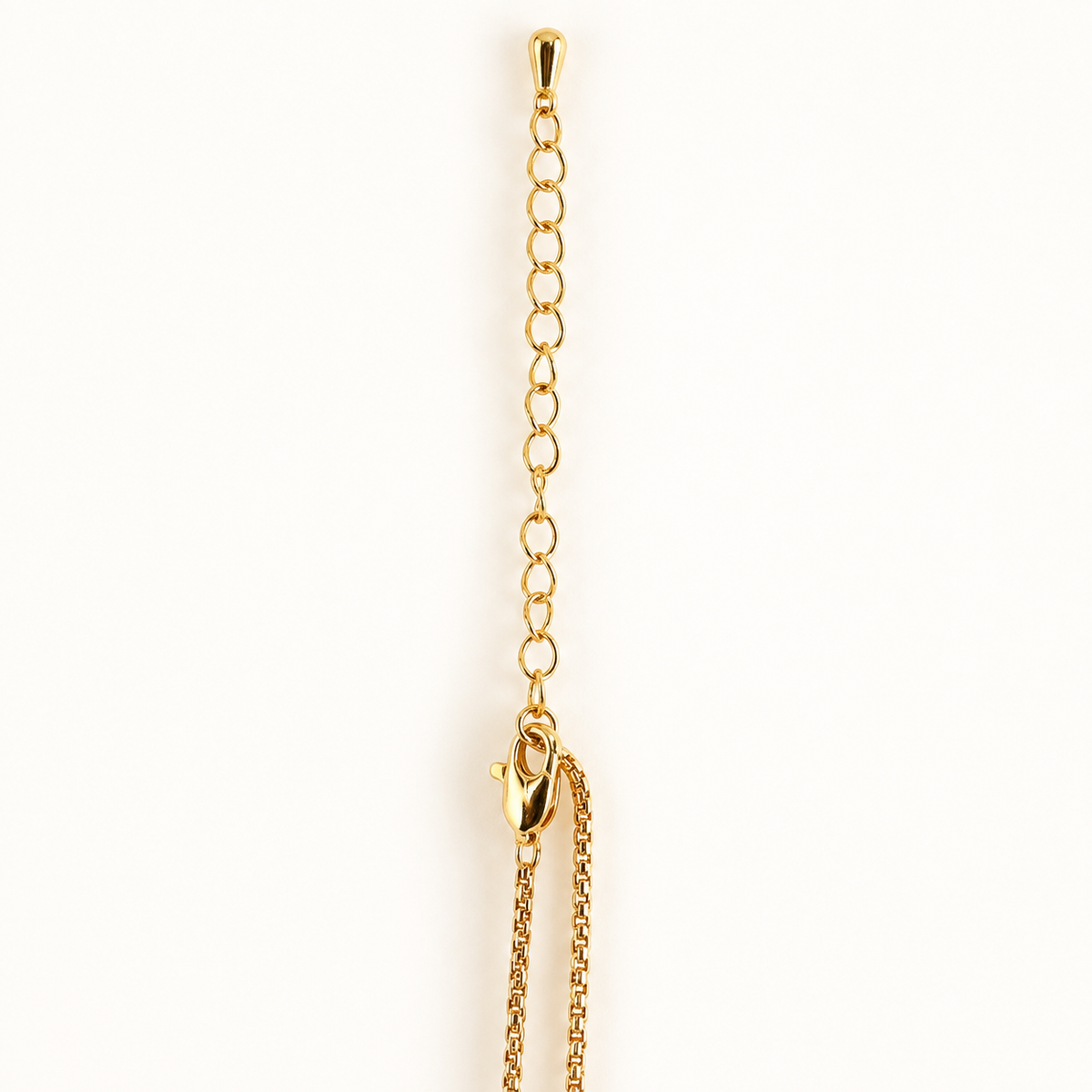 24K Gold Plated Oil Painting Botanical Enamel Pearl Pendant Necklace