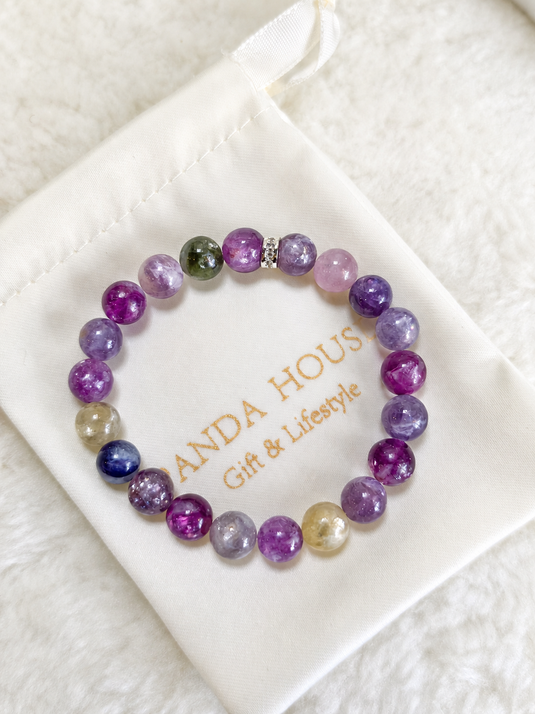 Let the Pressure Go Crystal Bracelet