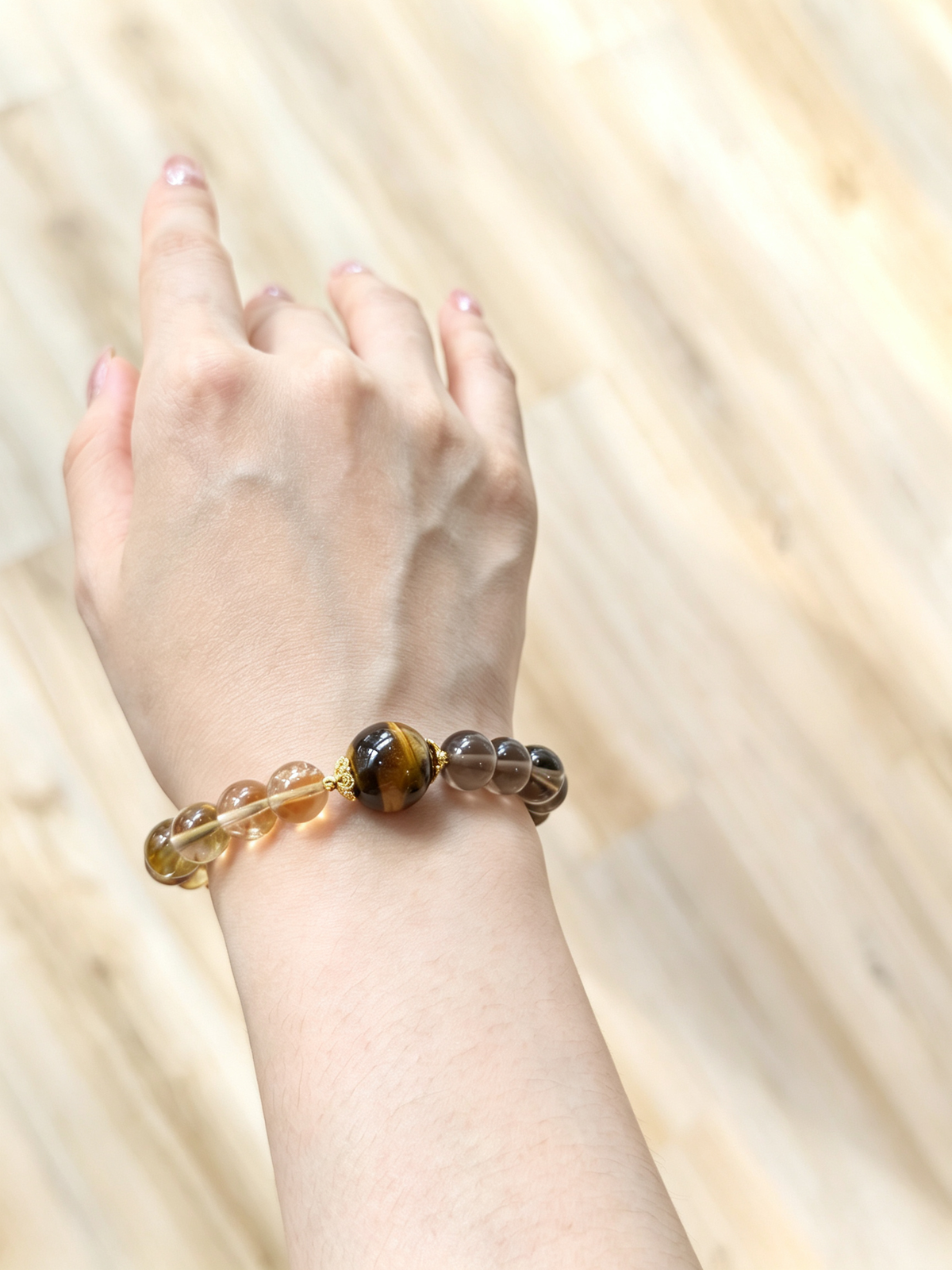 Calm the Noise Crystal Bracelet