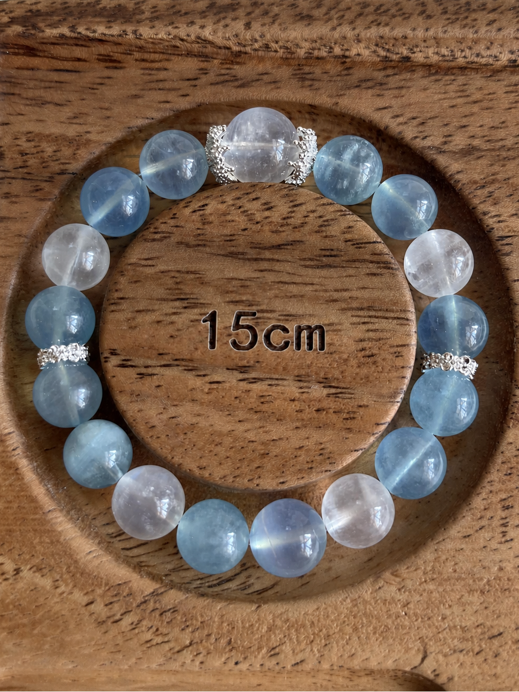Azure Moon Crystal Bracelet