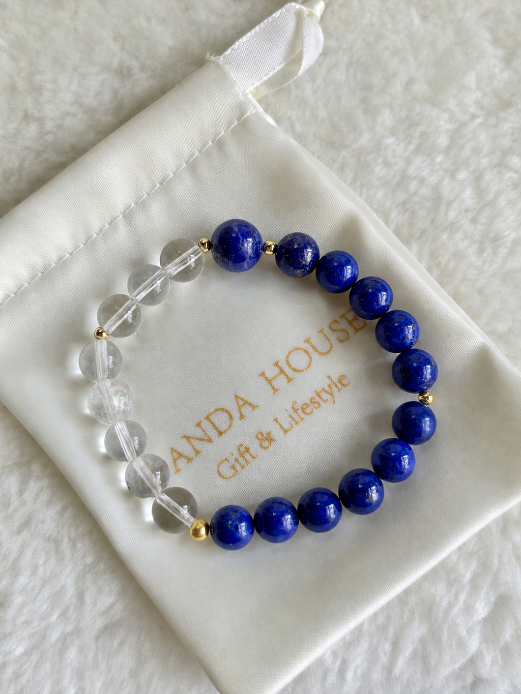 Blue Perspective Crystal Bracelet