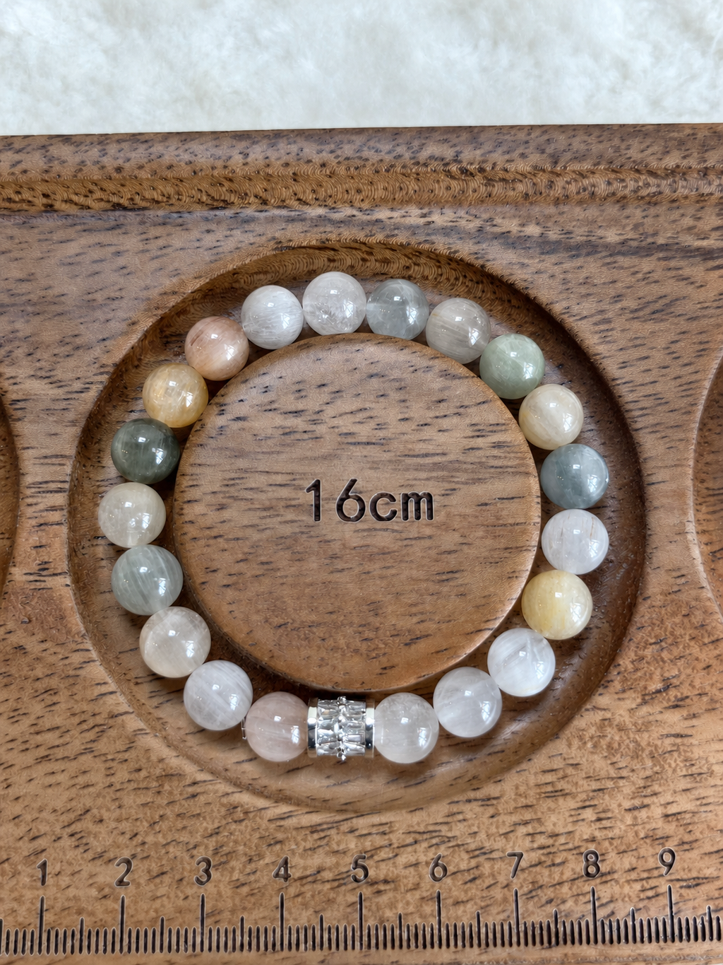 Moon Veil Crystal Bracelet