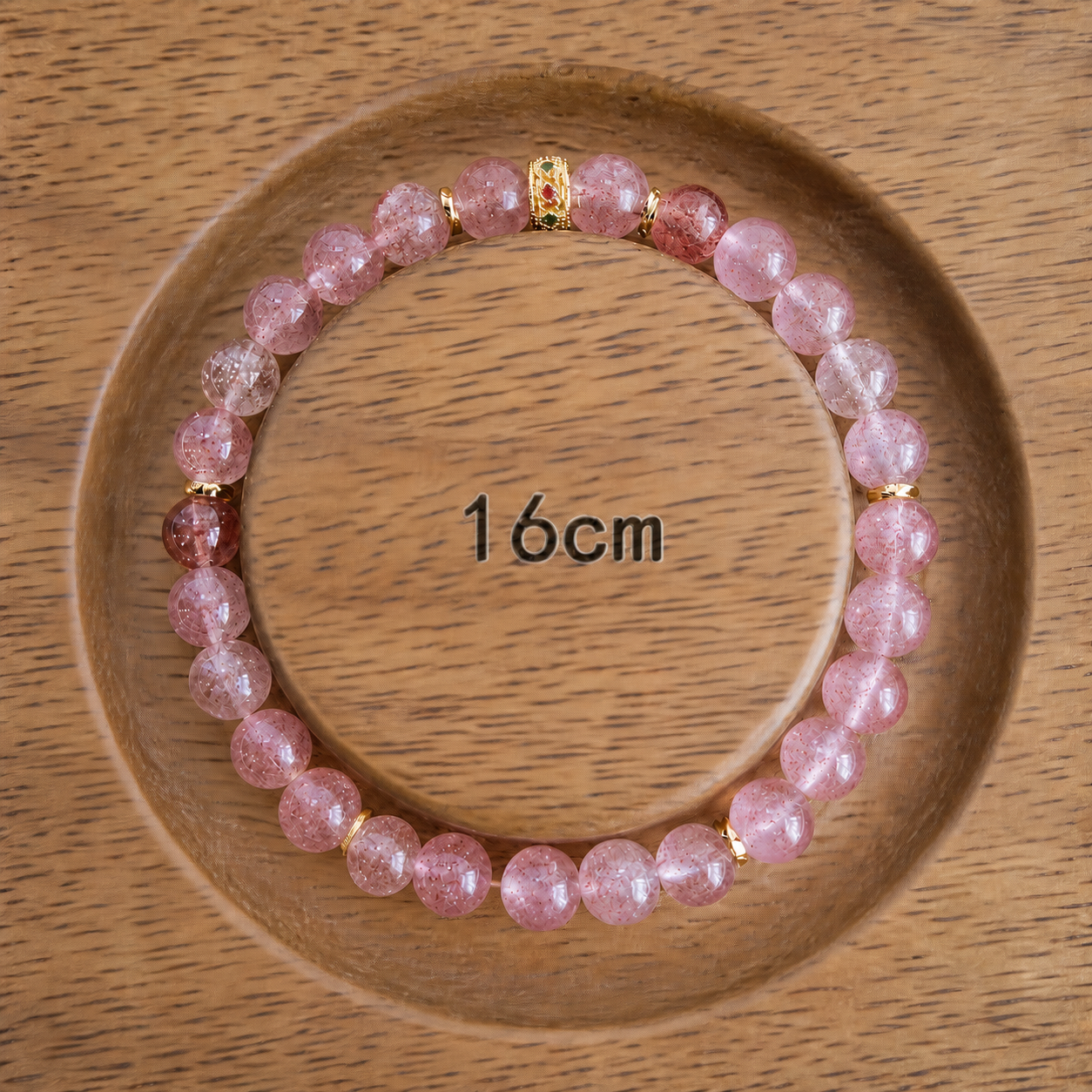 Strawberry Glow Bracelet