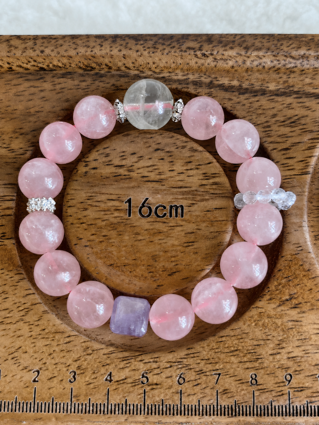Blush Harmony Crystal Bracelet