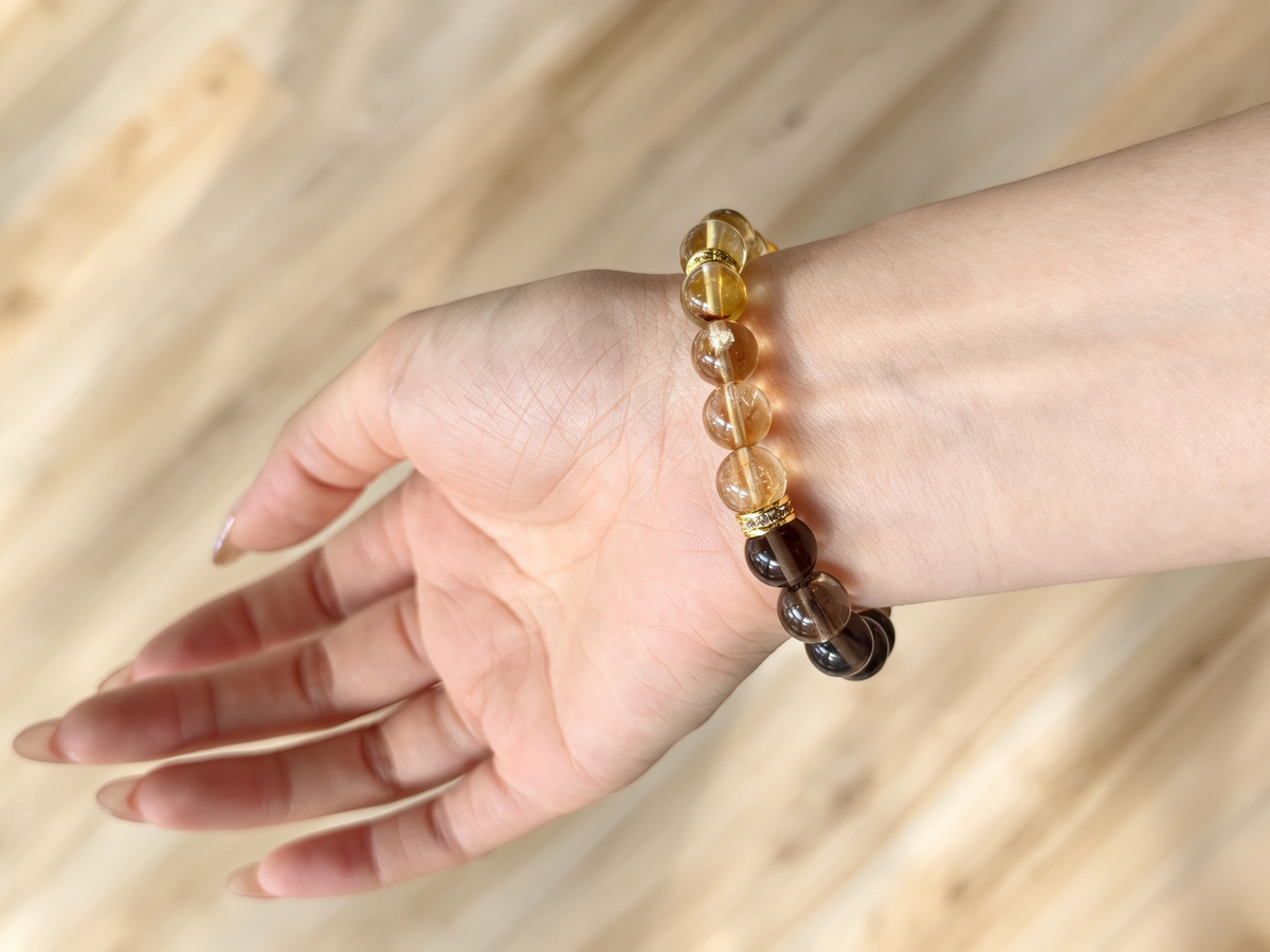 Calm the Noise Crystal Bracelet