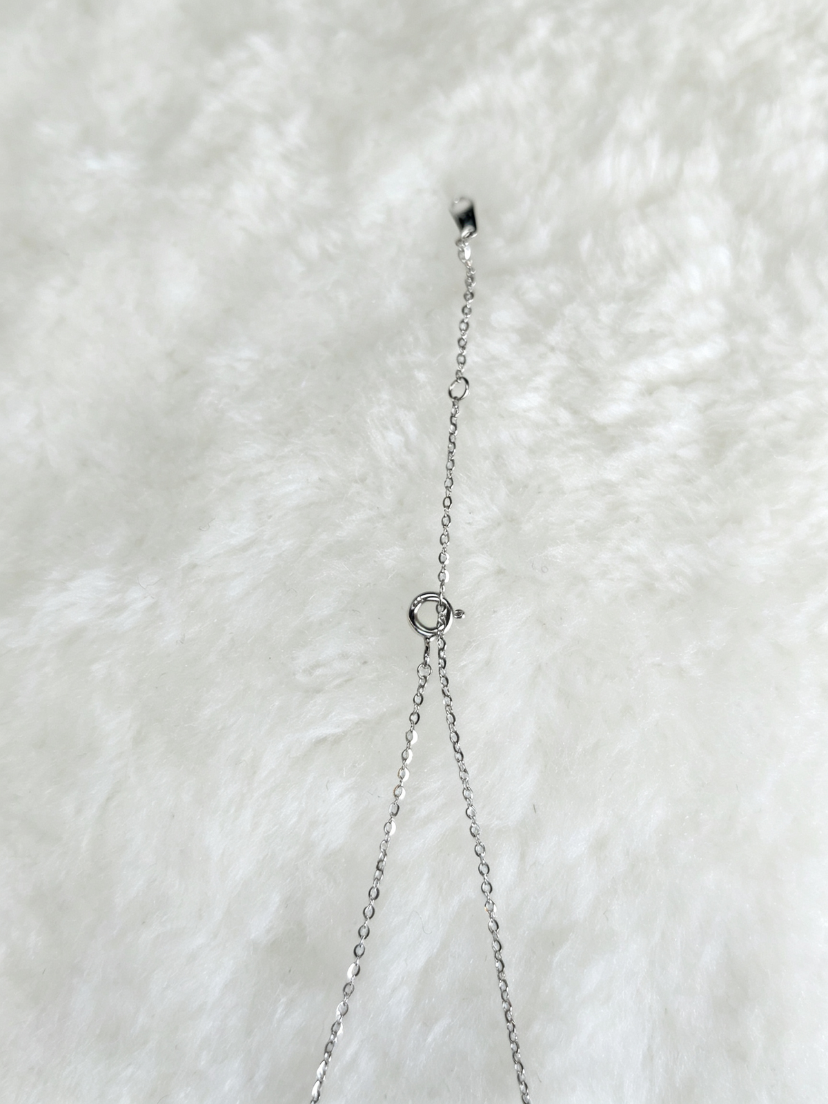 S925 Sterling Silver Green Moissanite Angel Wing Crown Necklace