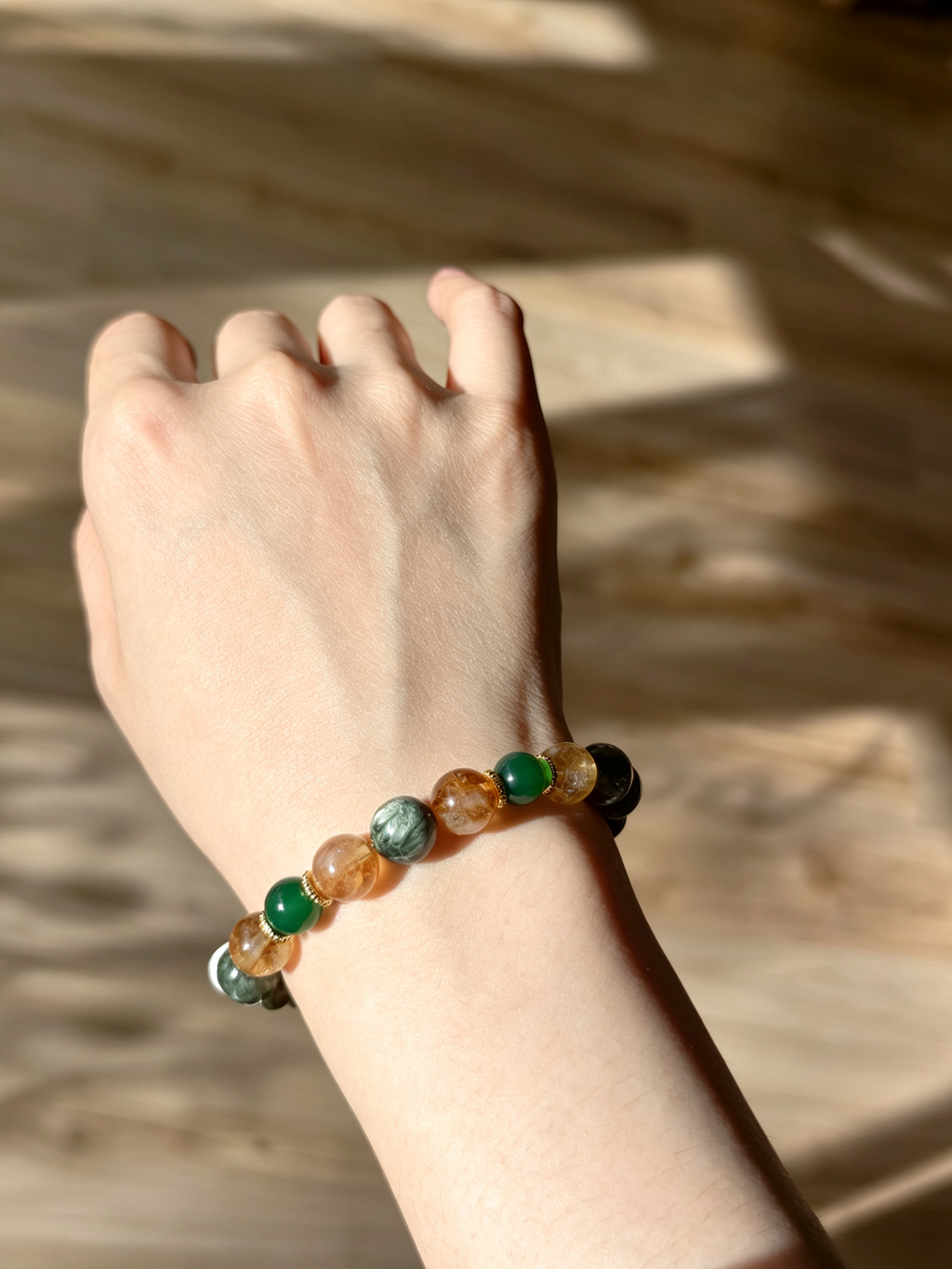Rebuild Your Momentum Crystal Bracelet