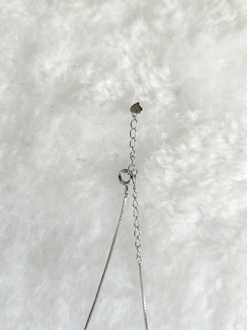 925 Sterling Silver Moissanite Snowflake Necklace