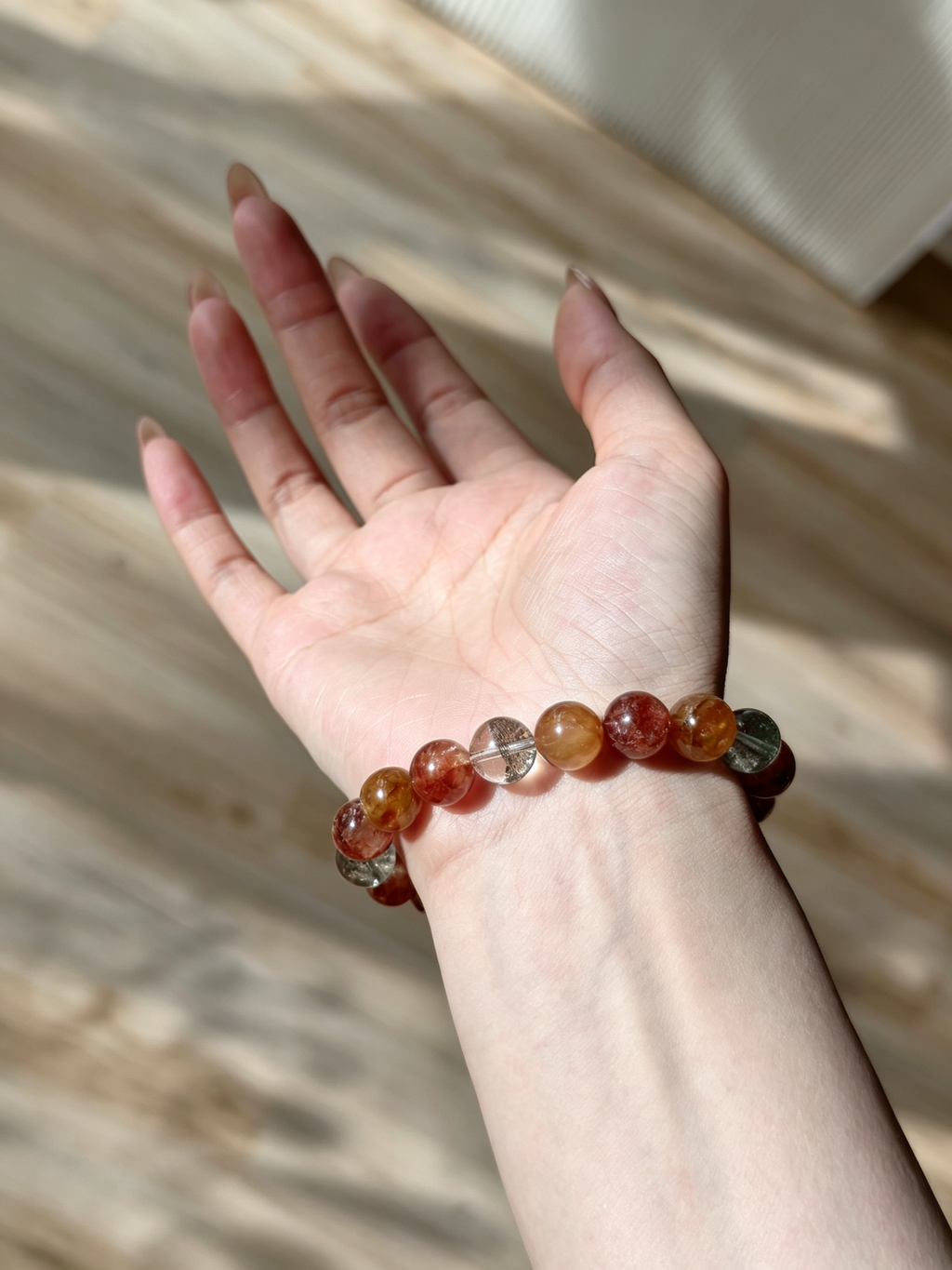 Clear What Holds You Back Crystal Bracelet