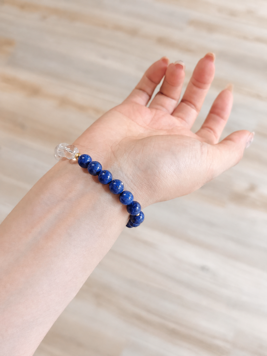 Blue Perspective Crystal Bracelet