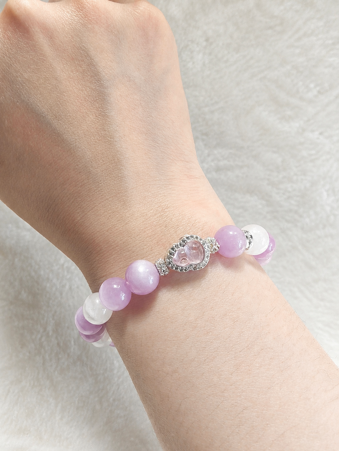 Misty Rose Crystal Bracelet