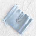 Starlit Motion Dancing Moissanite Star Necklace in S925 Sterling Silver