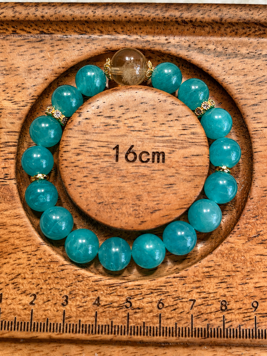 Golden Current Crystal Bracelet