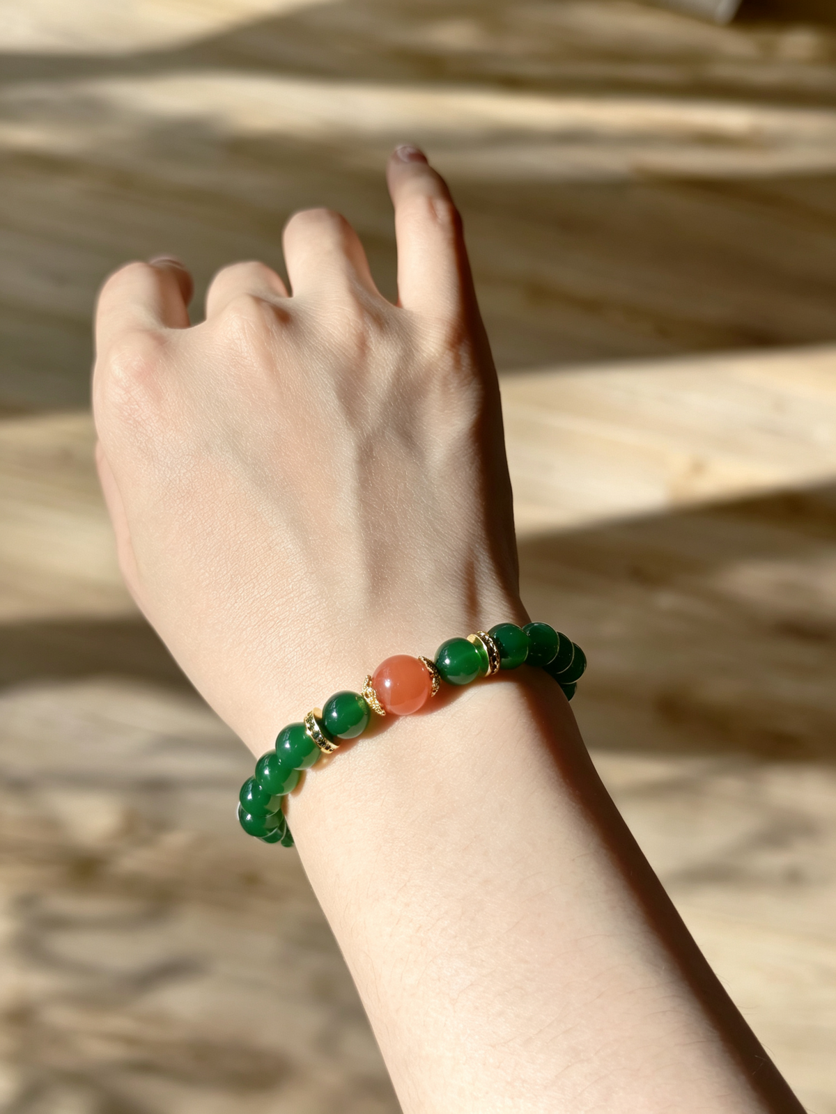 Grow Boldly Crystal Bracelet