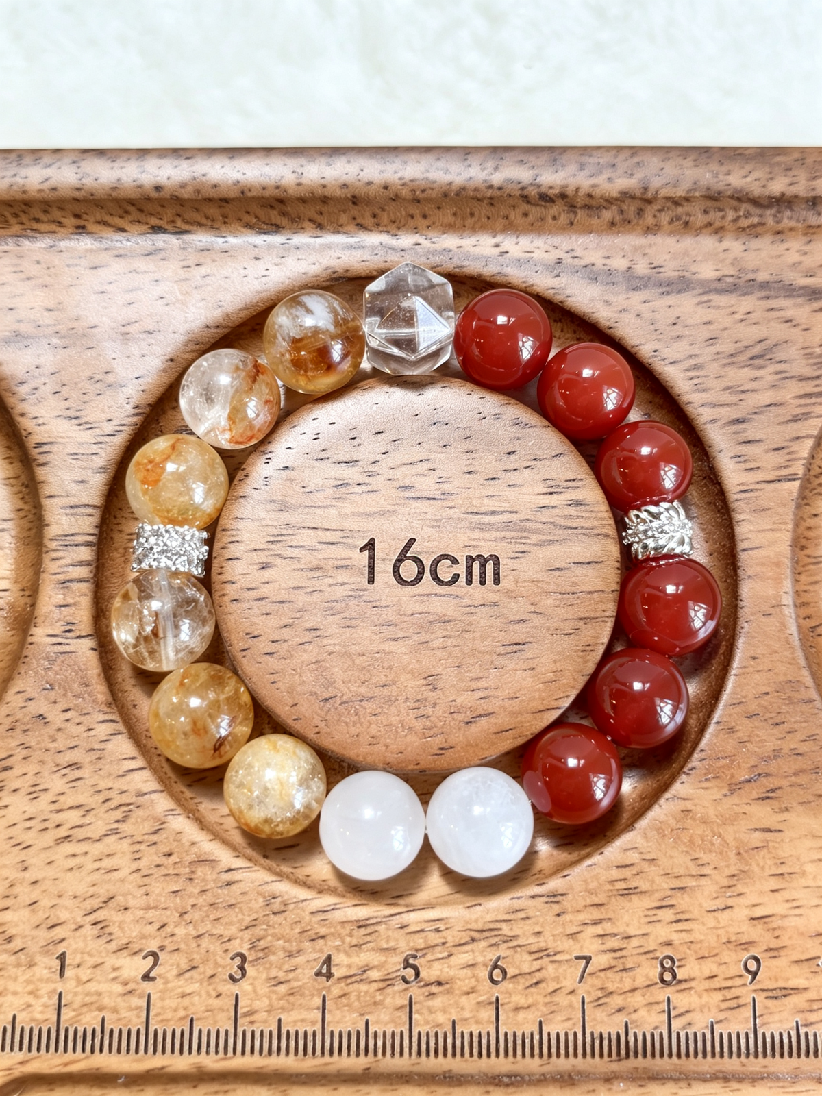 Let the Past Rest Crystal Bracelet