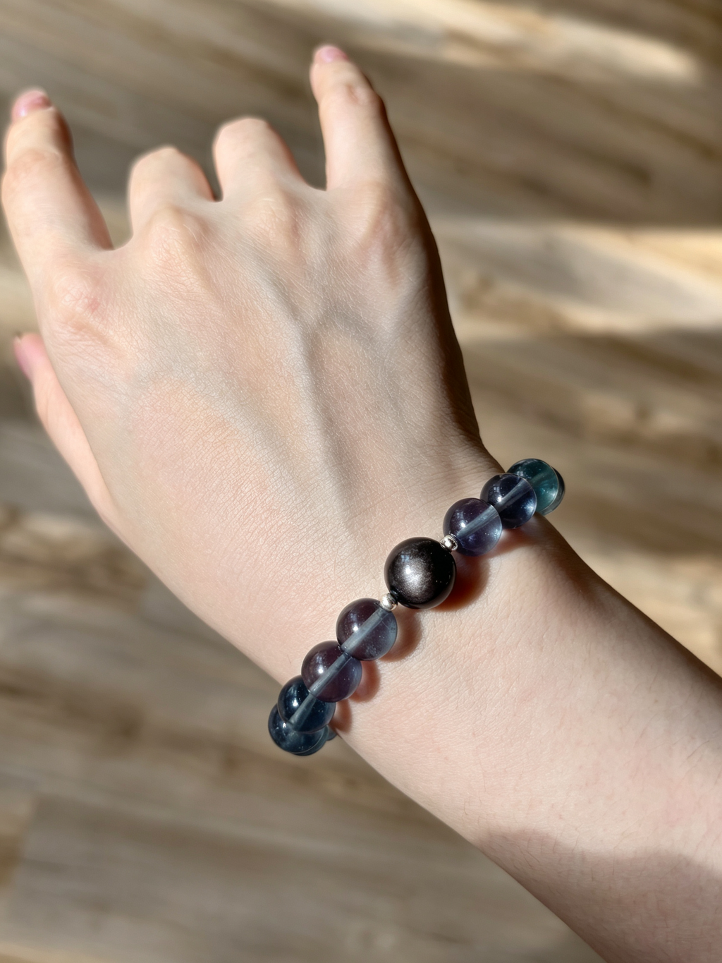 See Through the Inner Fog Crystal Bracelet