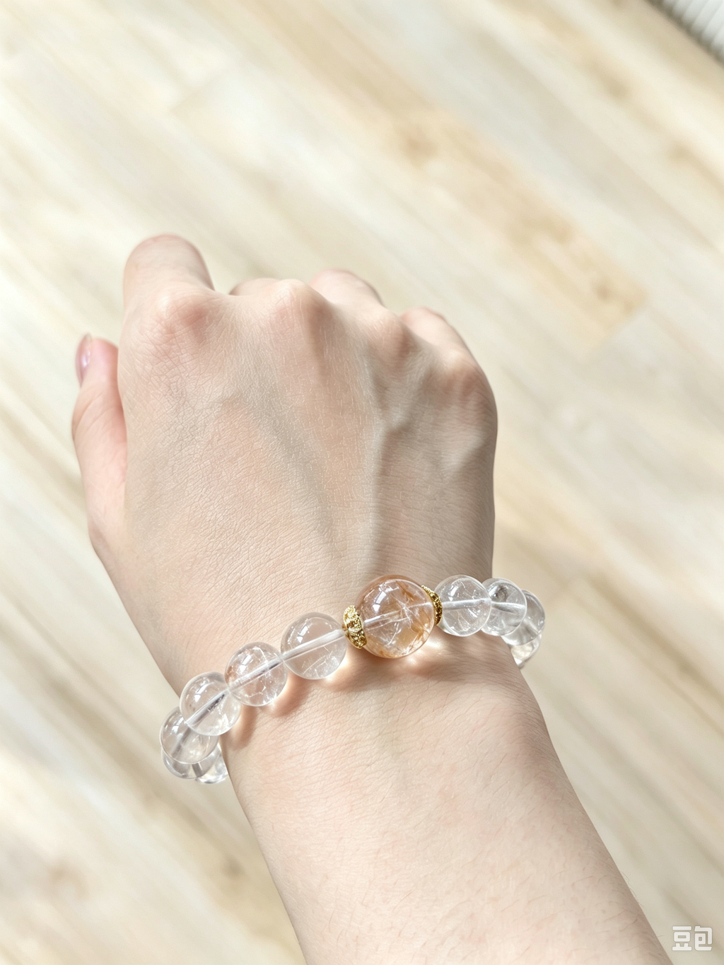 Let the Past Feel Lighter Crystal Bracelet