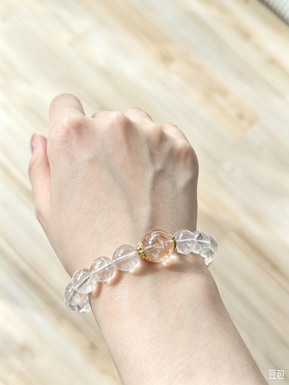 Let the Past Feel Lighter Crystal Bracelet