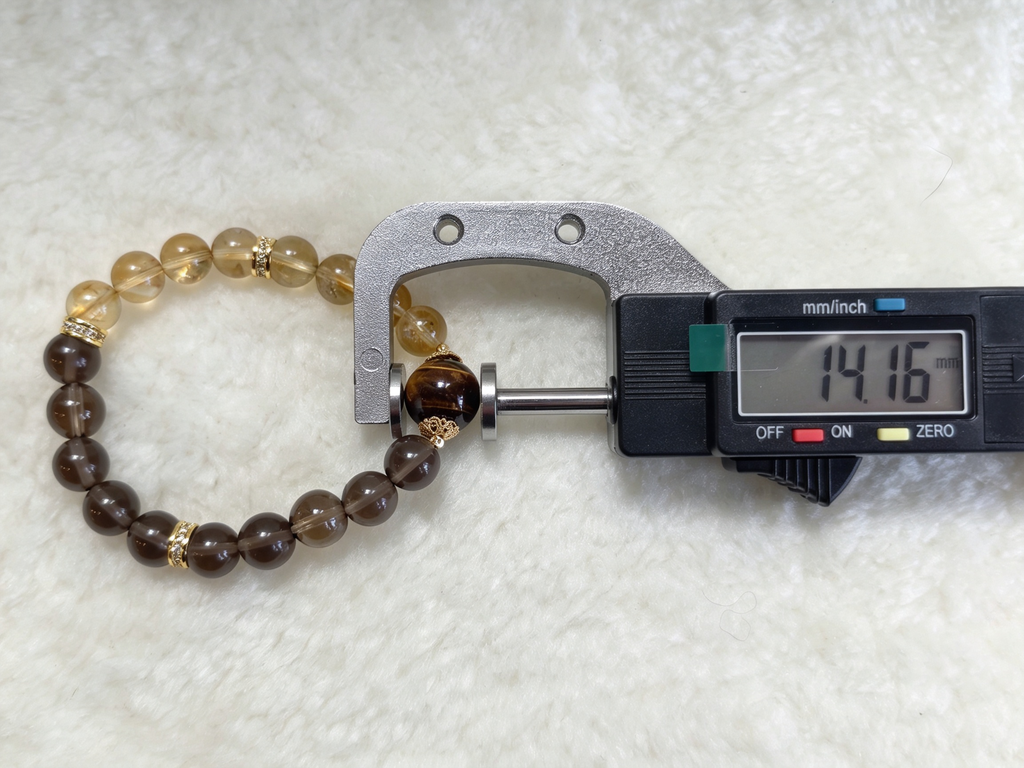 Calm the Noise Crystal Bracelet