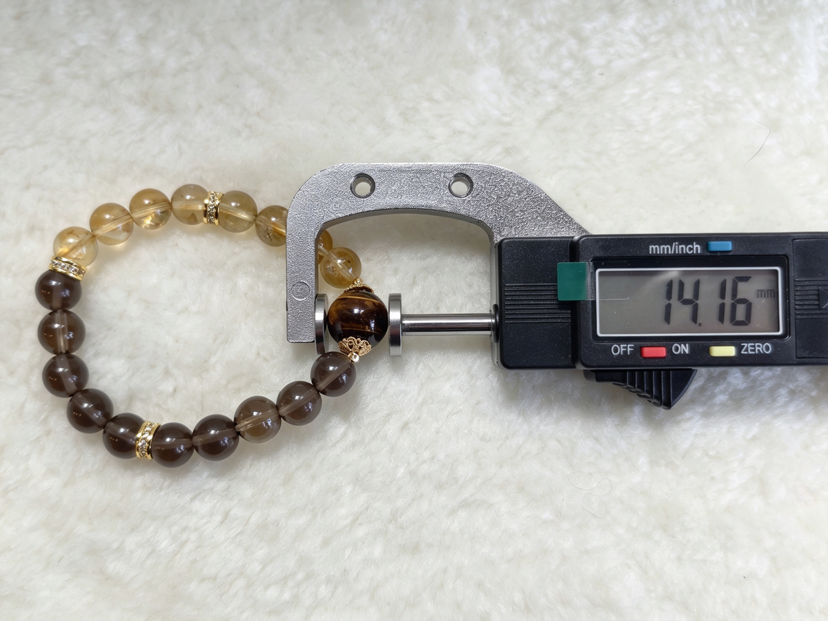Calm the Noise Crystal Bracelet